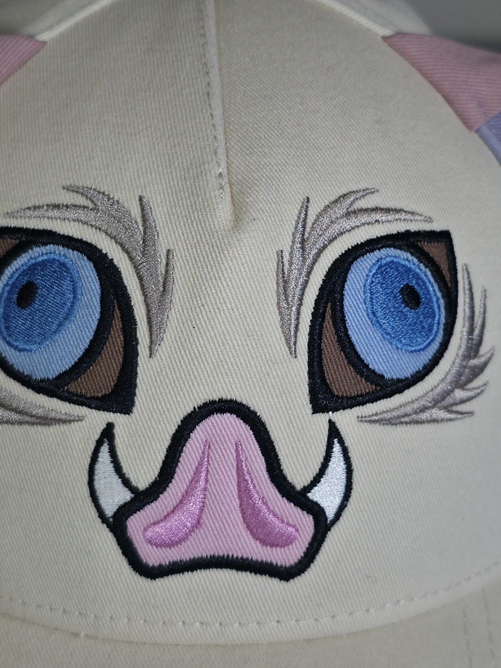 Demon Slayer Inosuke Cosplay Snapback Hat - Picture 4 of 8
